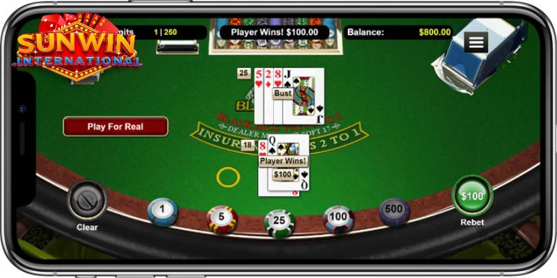 Hướng dẫn cách chơi bài Blackjack tại Sunwin